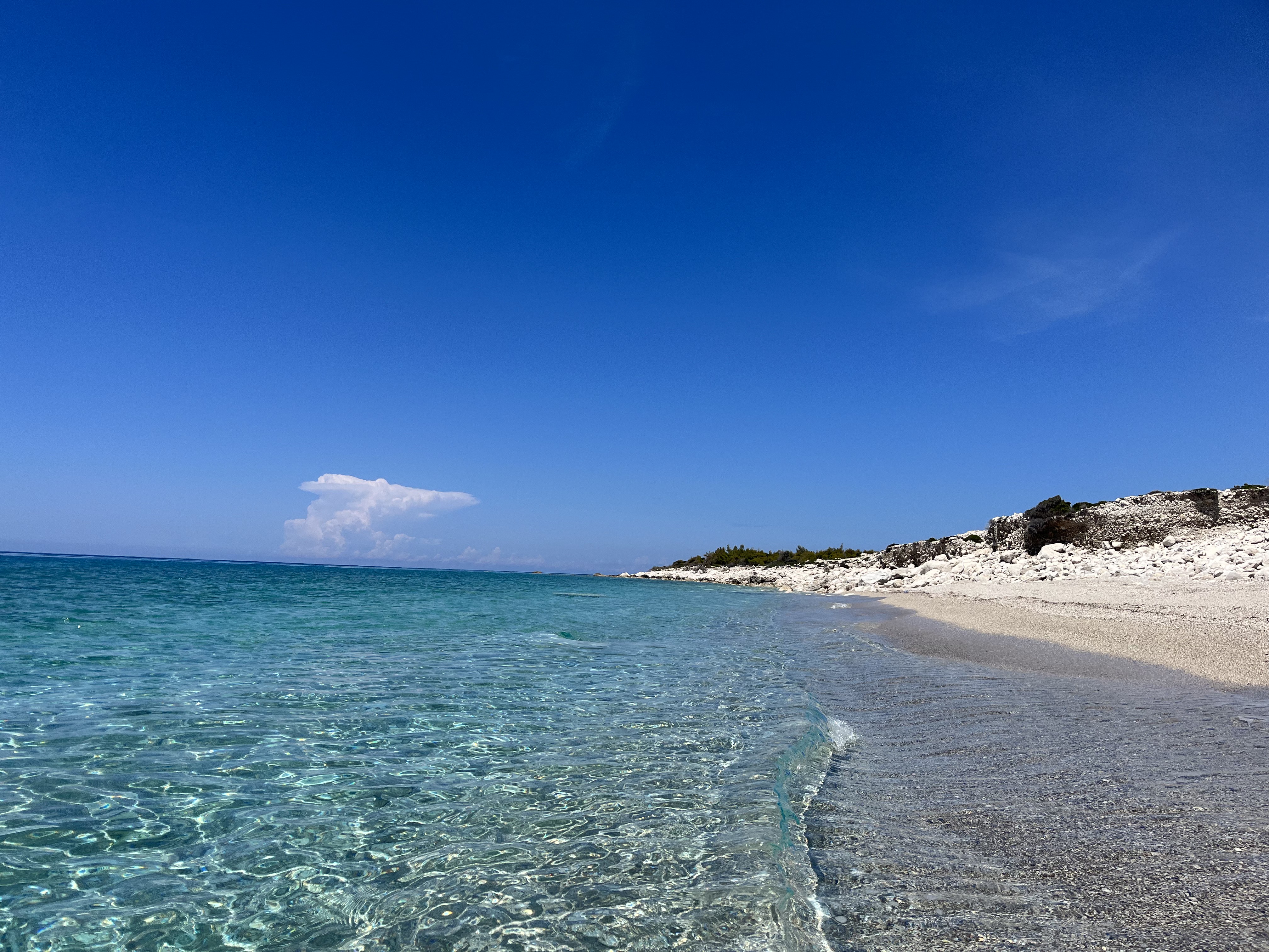 Beautiful beach view near Bluey Beach House